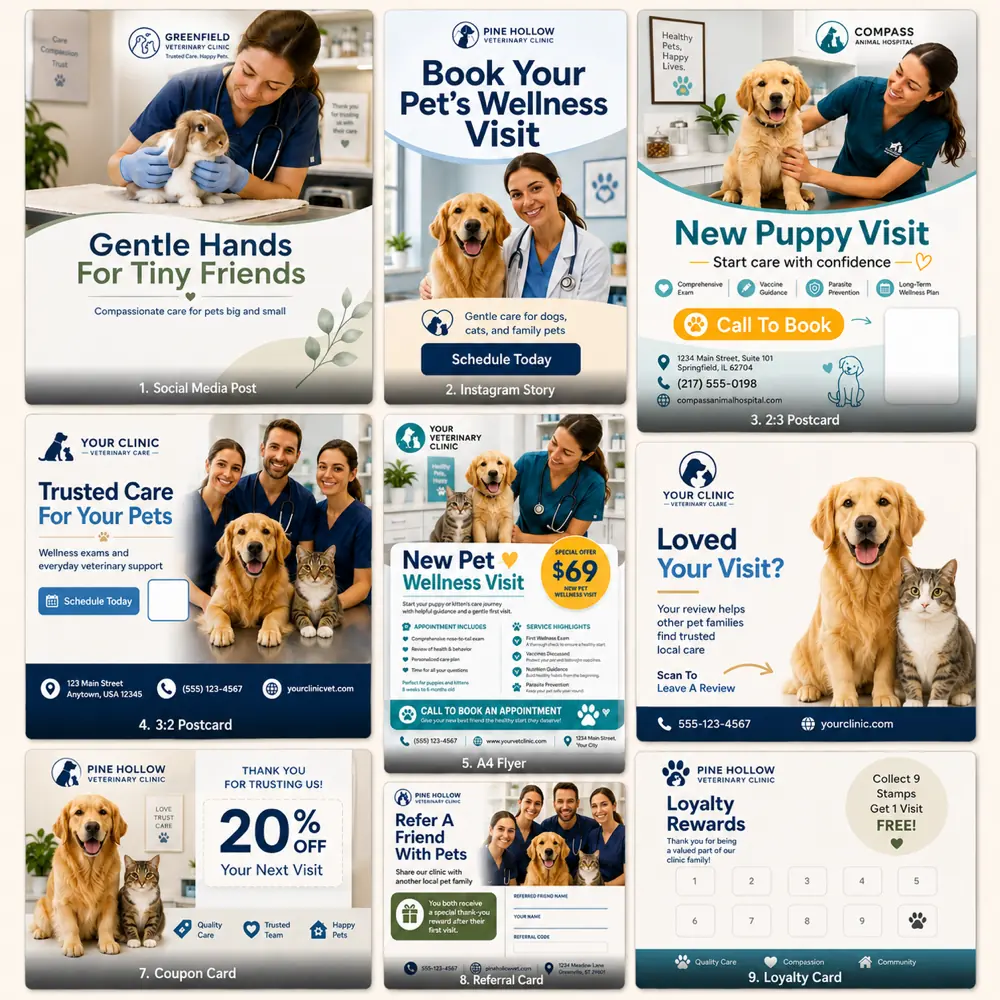 PawCare Marketing Bundle for Veterinary Clinics - Image 2