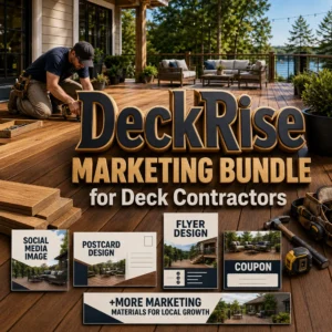 DeckRise Marketing Bundle for Deck Contractors