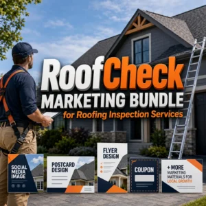 RoofCheck Marketing Bundle for Roofing Inspection Services