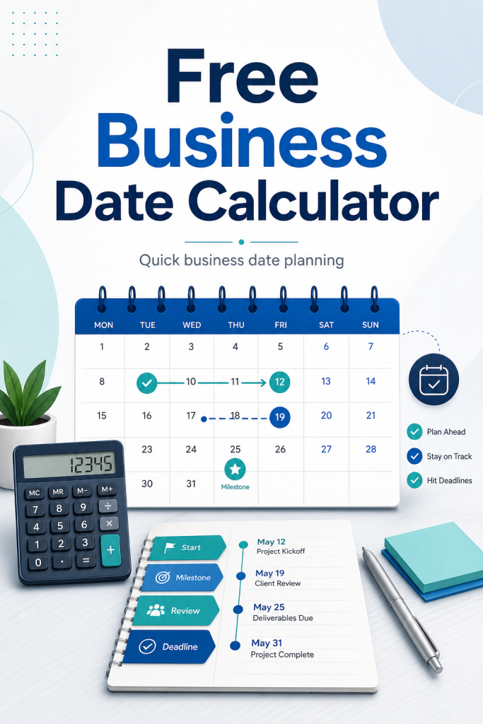 Free Business Date Calculator